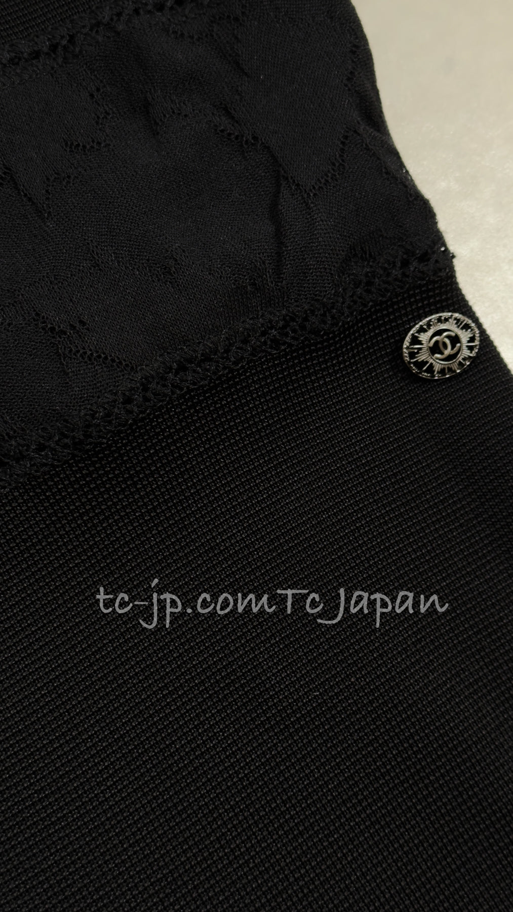 CHANEL 11S Black Knit Maxi Long Dress 36 シャネル ブラック・ニット・マキシ・ロングワンピース・ドレス 即発