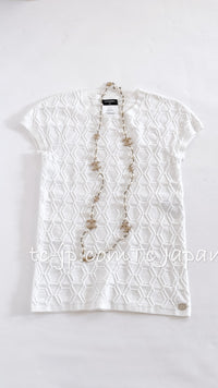 CHANEL 16S White Tops T-Shirt 34 シャネル ホワイト・トップス・Tシャツ 即発