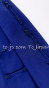CHANEL 07PF Royal Blue Wool Jacket 38 42 シャネル ロイヤルブルー・ウール・トリミング・ジャケット 即発