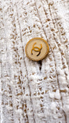 CHANEL 01S Ecru Ivory Shirts Cardigan Jacket 36 38 シャネル エクリュ・アイボリー・シャツ・カーディガンジャケット 即発