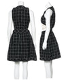 CHANEL 14S Black wool cotton lace Dress 34 シャネル ブラック・レース フレア・ワンピース 即発