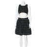 CHANEL 14S Black wool cotton lace Dress 34 シャネル ブラック・レース フレア・ワンピース 即発