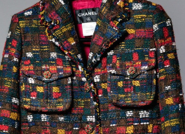 CHANEL 13PF Multi-Colored Tweed Coat New 44 シャネル マルチカラー・ツイード・コート - シャネル TC JAPAN