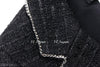 CHANEL 06S Black Chained Tweed Jacket 42 シャネル メンズも！ブラック・チェーントリム・ジャケット 新品同様 即発 - シャネル TC JAPAN