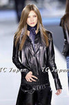 CHANEL 02A Black Lambskin Leather Tops Jacket Shirt 36 シャネル ブラック・レザー・トップス・ジャケット