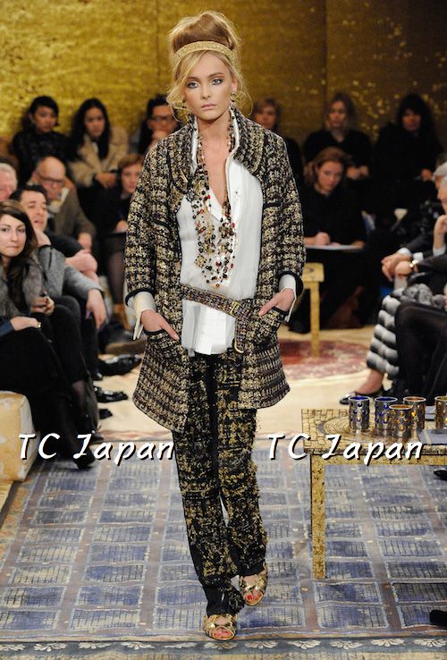 CHANEL 11PF Metallic Cashmere Wool Knit Dress 38 40 シャネル メタリック・カシミア・ウール・ワンピース - シャネル TC JAPAN