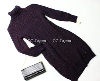 CHANEL 11PF burgundy cashmere knit angora women's dress / シャネル レディース バーガンディ カシミヤ ニット アンゴラ ワンピース