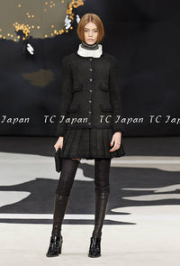 CHANEL 13A Black Tweed Jacket 36 38 シャネル ブラック・女優 チェ・ジュウの定番ツイード・ジャケット - シャネル TC JAPAN