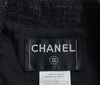 CHANEL 06S Black Chained Tweed Jacket 34 シャネル ブラック・チェーントリム・ジャケット 即発