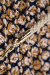 CHANEL 11S Champagne Gold Navy Knit Tops Skirt Cardigan Dress 38 40 42 シャネル シャンパンゴールド・女優のカーディガン・トップス・スカート・ワンピース 即発 - TC JAPAN