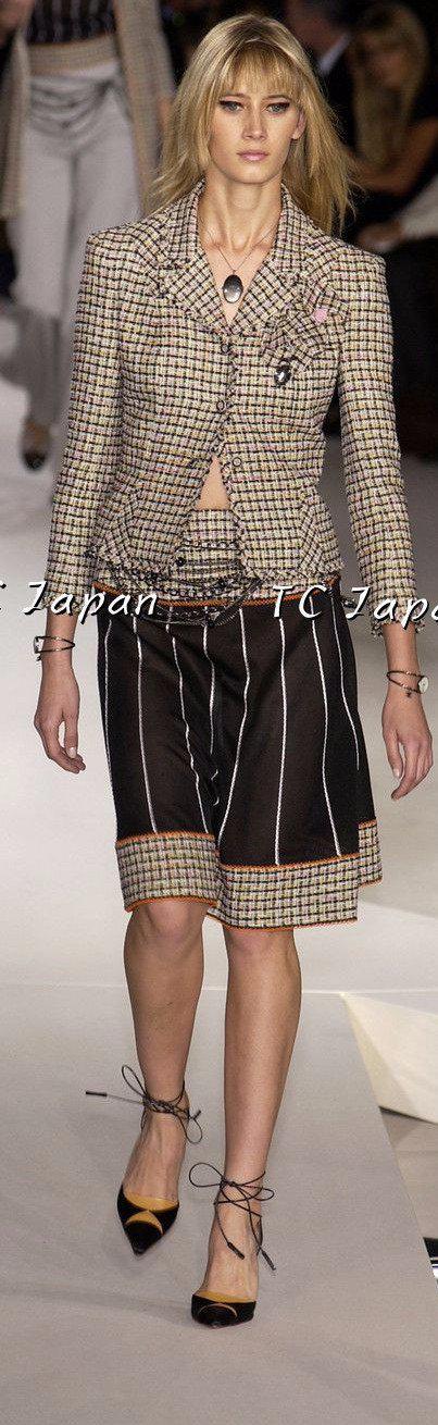 CHANEL 03S Multicolor Tweed Jacket 38 シャネル マルチカラー・ツイード・ジャケット - シャネル TC JAPAN