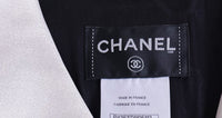 CHANEL 12S Ivory Collar Ribbon Black Dress 40 シャネル アイボリー襟・ブラック・リボン・ワンピース