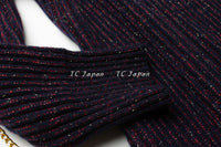 CHANEL 11PF burgundy cashmere knit angora women's dress / シャネル レディース バーガンディ カシミヤ ニット アンゴラ ワンピース