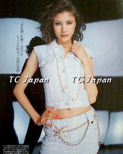 CHANEL 01S White ivory Jacket F36 シャネル アイボリー ベスト ジャケット - シャネル TC JAPAN
