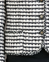 CHANEL 97S White Black Tweed Jacket 40 シャネル ホワイト・ブラック・ツイード・ジャケット - シャネル TC JAPAN