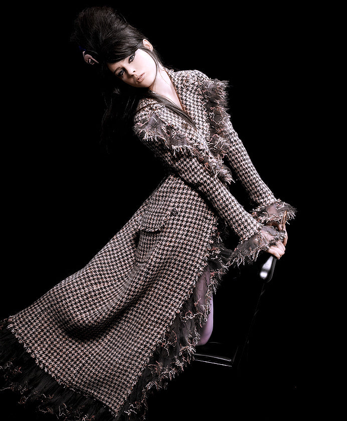 シャネル ウール・ツイード・コート CHANEL 08PF Wool Tweed Coat – TC 