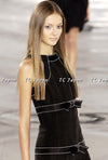 CHANEL 05A Black Silk Dress 34 38 42 シャネル ブラック・リボンワンピース 新品　即発 - シャネル TC JAPAN