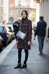 CHANEL 13PF Multi-Colored Tweed Coat New 44 シャネル マルチカラー・ツイード・コート - シャネル TC JAPAN