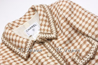 CHANEL 00A Beige Cream Alpaca Wool Jacket Coat 40 シャネル ベージュ・アルパカ・ウール・ジャケット・コート - CHANEL TC JAPAN