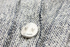 CHANEL 99C light weight silver Navy and white CC button cardigan jacket F40 シャネル ジャケット カーディガン - CHANEL TC JAPAN