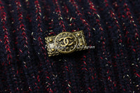 CHANEL 11PF burgundy cashmere knit angora women's dress / シャネル レディース バーガンディ カシミヤ ニット アンゴラ ワンピース