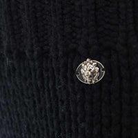 Chanel 08A Black Cashmere Knit Dress 38 40 42 シャネル ブラック・ニット・カシミア・ワンピース - シャネル TC JAPAN