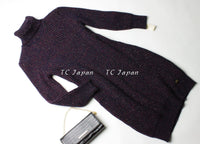 CHANEL 11PF burgundy cashmere knit angora women's dress / シャネル レディース バーガンディ カシミヤ ニット アンゴラ ワンピース