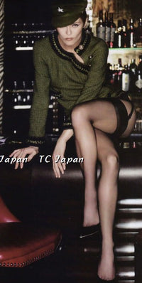 CHANEL 10PF Paris Shanghai Green Braid Skirt Jacket 38 シャネル グリーン・ブレイド・ジャケット スカート スーツ - CHANEL TC JAPAN