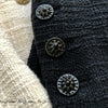 CHANEL 12PF Gripoix Button Ivory Tweed Jacket 36 38 シャネル グリポア宝石ボタン・アイボリー・ツイード・ジャケット 即発