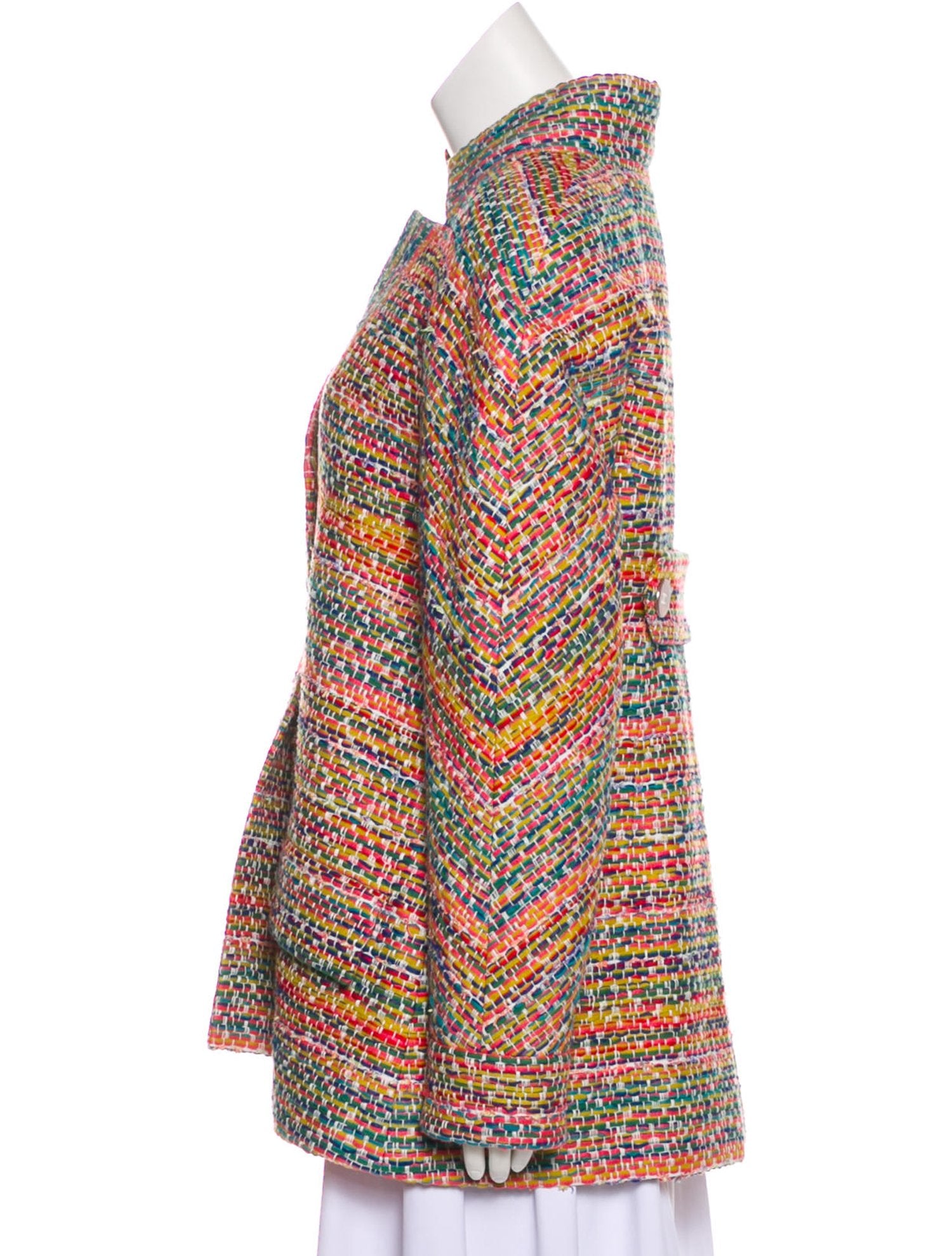 CHANEL 16C Multicolor Tweed Jacket 40 シャネル マルチカラー・ツイード・ジャケット