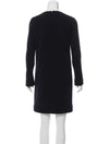 CHANEL 12A Navy Black Wool Jersey Dress 34 42 シャネル ネイビー・ニット・ウール・ジャージ ・ワンピース 即発 - CHANEL TC JAPAN