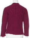 CHANEL 13PF Wine Red Navy Cashmere Cardigan 36 38 40 シャネル ワインレッド・ネイビー・カシミア・カーディガン - シャネル TC JAPAN