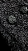 CHANEL 04A Black Wool Angora Tweed Dress 36 シャネル ブラック ウール アンゴラ ツイード ワンピース 即発