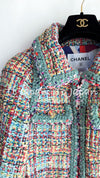 CHANEL 16C Multicolor Braided Trim Tweed Jacket 34 シャネル マルチカラー・ブレイドトリム・ツイード・ジャケット 即発