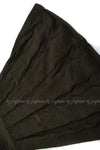 CHANEL 08S Black olive Knit Dress 36 38 シャネル ブラック・オリーブ・ニット・ワンピース 即発