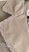 CHANEL 10S Beige Cotton Silk Trench Coat 38 40 シャネル ベージュ・コットンシルクの女優風トレンチ・コート