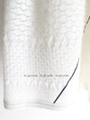 CHANEL 12S White Black Line Short Knit Dress 40 シャネル ホワイト・黒ライン・ニット ワンピース 即発