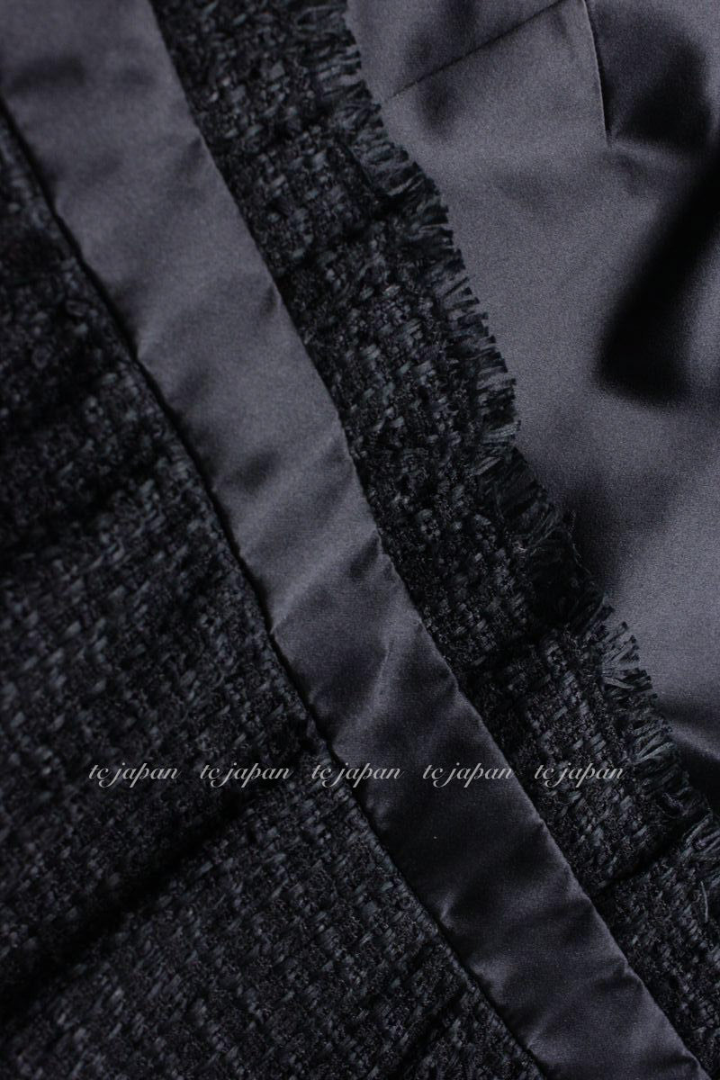 CHANEL 09S Black Tweed Dress 36 シャネル ブラック・キャミソール・ツイード・ワンピース  冠婚葬祭 即発 - TC JAPAN