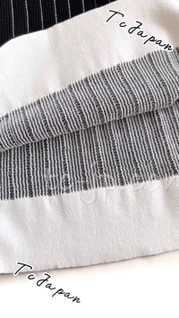 CHANEL 15S Black White Stripe Cotton Dress 34 シャネル ブラック・ストライプ・コットン・ワンピース 即発