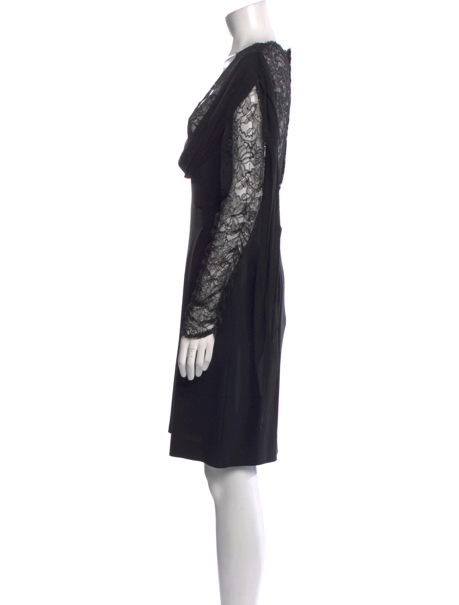 シャネル 黒 シルク・レース・ワンピース 新品同様 CHANEL 07A Black Silk Lace Dress – TC JAPAN