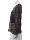 CHANEL 16B Navy Black Grey Tweed Jacket 34 シャネル ネイビー・ブラック・ツイード・ジャケット