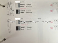 Chanel 12C ivory Creme lambskin jacket with silver collars 38 シャネル アイボリー・レザー・ジャケット新品紙タグ付 - シャネル TC JAPAN