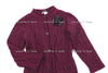 CHANEL 13PF Wine Red Navy Cashmere Cardigan 36 38 40 シャネル ワインレッド・ネイビー・カシミア・カーディガン - シャネル TC JAPAN