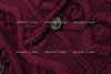 CHANEL 13PF Wine Red Navy Cashmere Cardigan 36 38 40 シャネル ワインレッド・ネイビー・カシミア・カーディガン - シャネル TC JAPAN