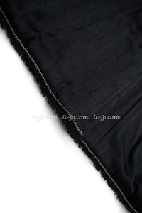 CHANEL 06A Black Metallic Multicolor Tweed Jacket Skirt 34 シャネル ブラック・メタリック・ツイード・ジャケット・スカート