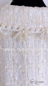 CHANEL 05C Penelope Cruz White Ivory Tweed Jacket 40 シャネル ペネロペクルス着・ホワイト・アイボリー・ツイード ジャケット - TC JAPAN