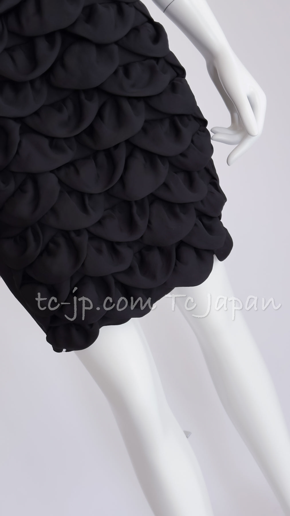 シャネル カメリア・ブラック・ワンピース CHANEL 09C Black