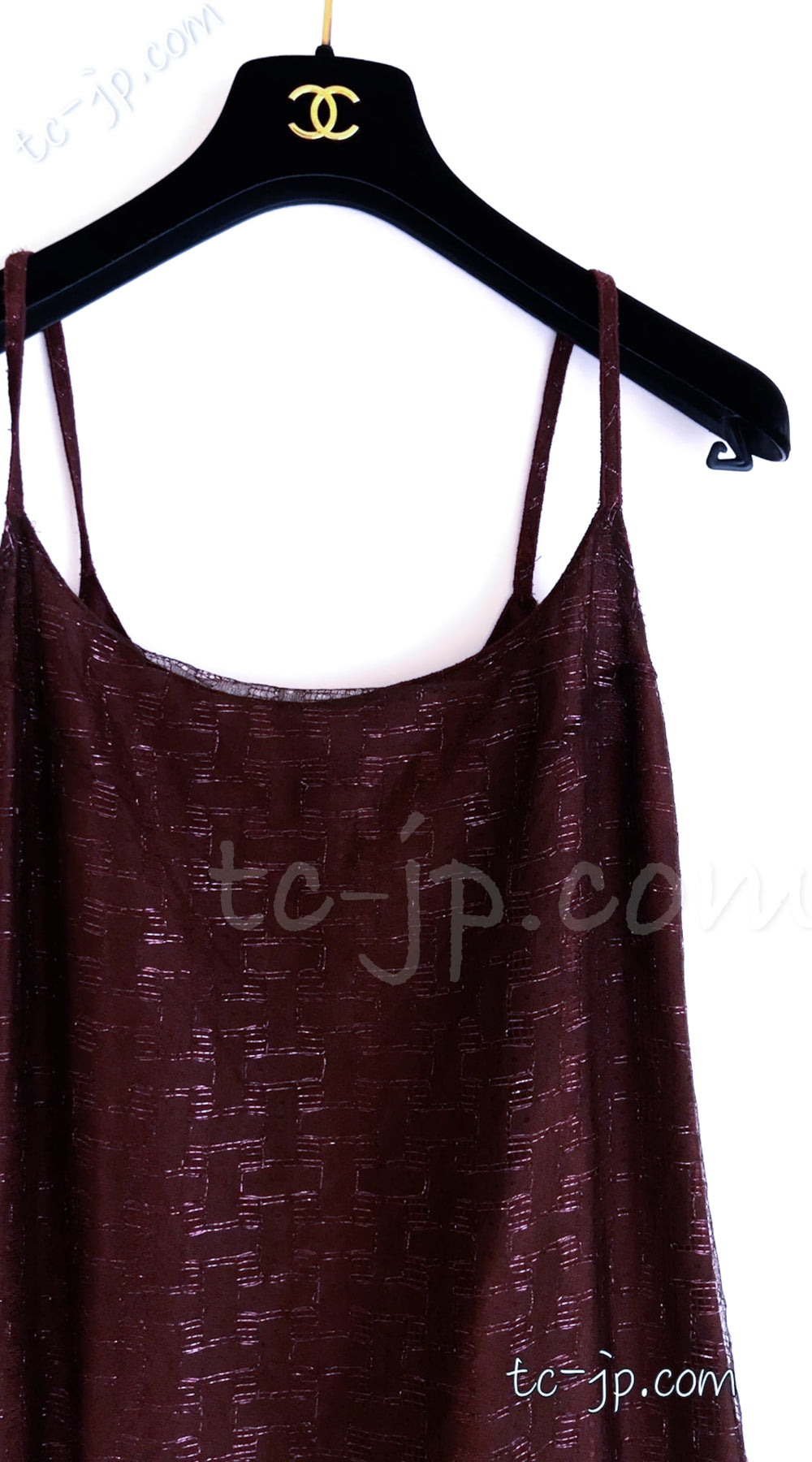 CHANEL 99A Evening long Dress 34 36 シャネル メタリック・マキシ・ロング・ドレス・ワンピース