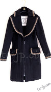 CHANEL 06A Black Wool Alpaca Coat 36 シャネル ブラック・ウール・アルパカ・コート 即発