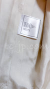 CHANEL 99S Ivory Grey Metallic Jacket 36 38 シャネル アイボリー・グレー・メタリック・ジャケット